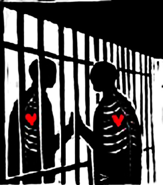 Love-through-prison-bars